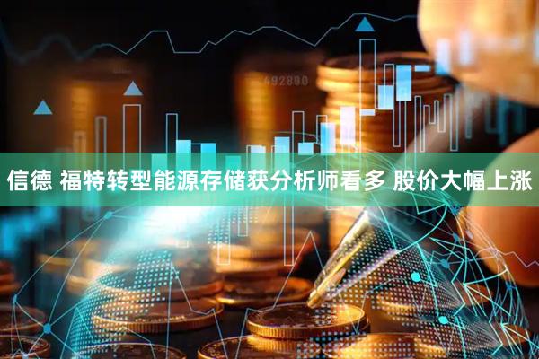 信德 福特转型能源存储获分析师看多 股价大幅上涨