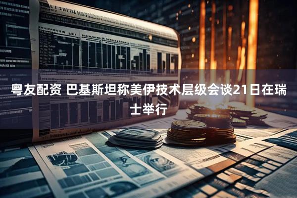 粤友配资 巴基斯坦称美伊技术层级会谈21日在瑞士举行