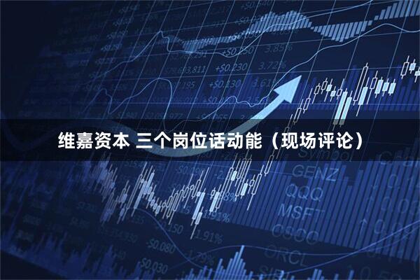 维嘉资本 三个岗位话动能（现场评论）