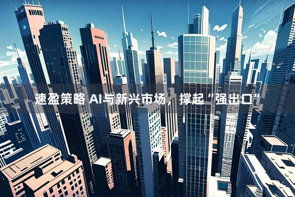 速盈策略 AI与新兴市场，撑起“强出口”